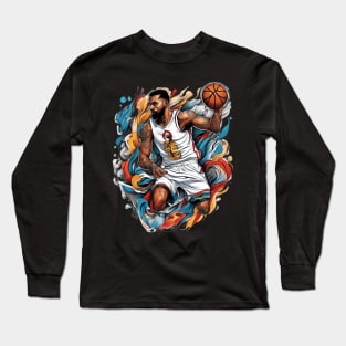 Street Basketball Long Sleeve T-Shirt